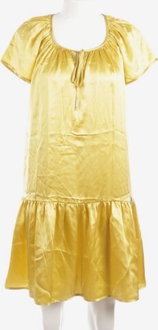 John Galliano Dress in XS in Yellow: front