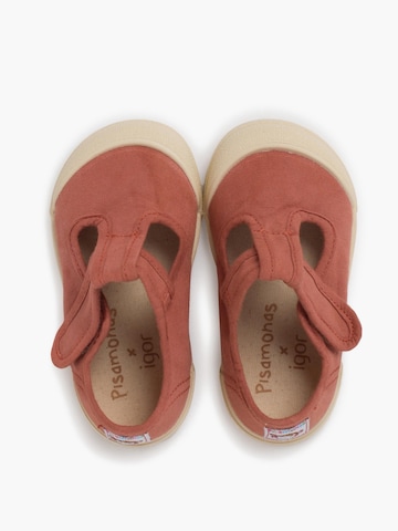 Scarpina primi passi di Pisamonas in rosso