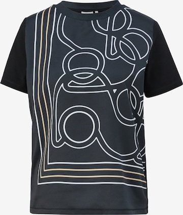 T-shirt s.Oliver BLACK LABEL en bleu : devant