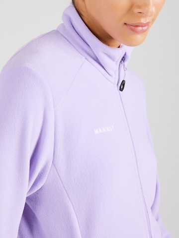 MAMMUT Athletic Fleece Jacket 'Innominata' in Purple