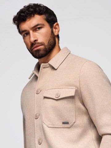 Veste mi-saison Ombre en beige