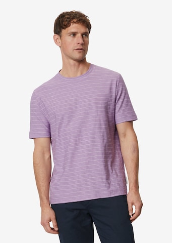 T-Shirt Marc O'Polo en violet : devant