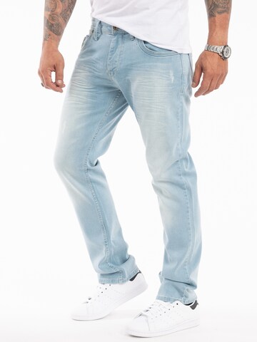 Rock Creek Bootcut Jeans in Blau