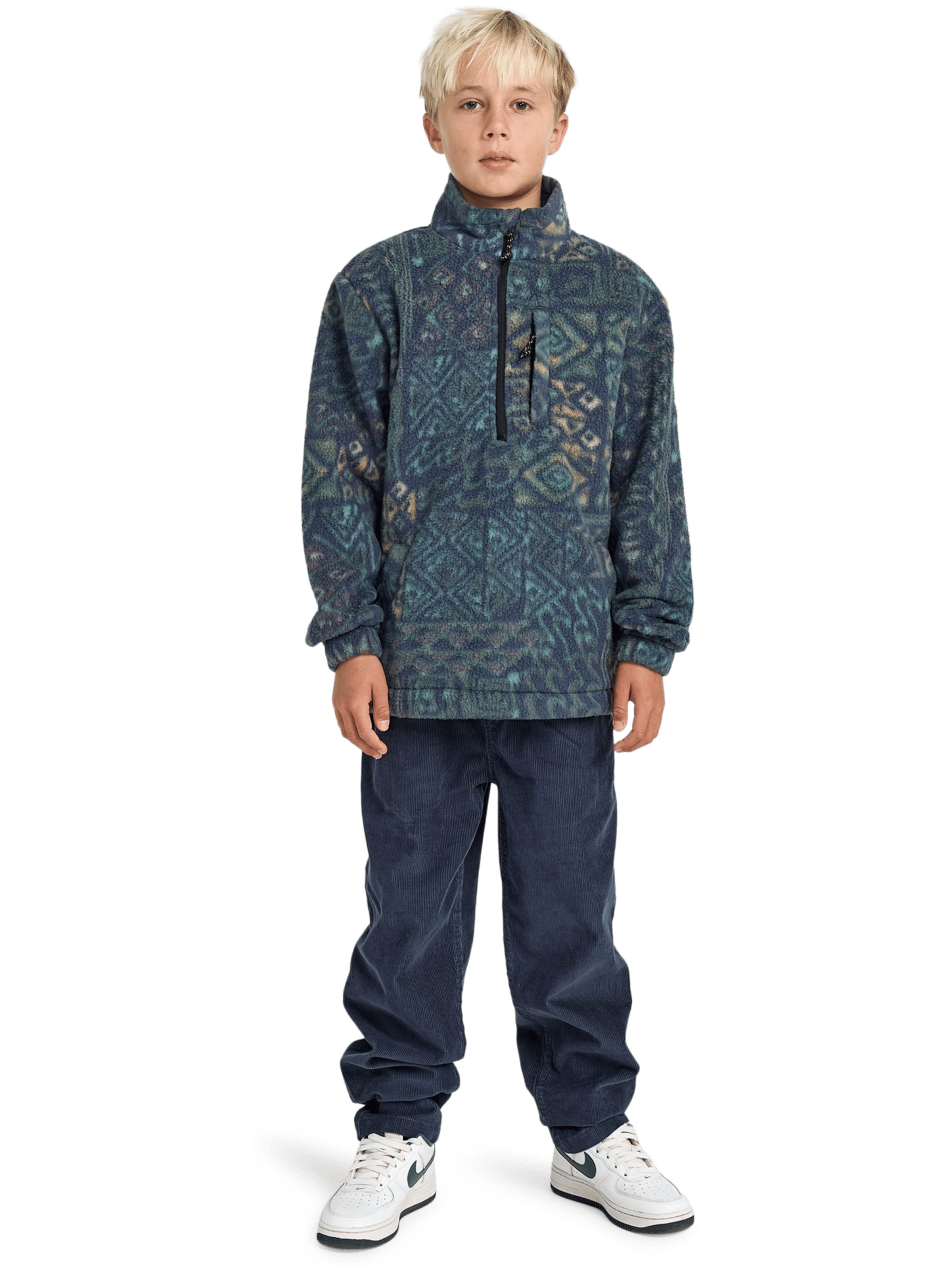 BILLABONG Fleece Jacket in Blue