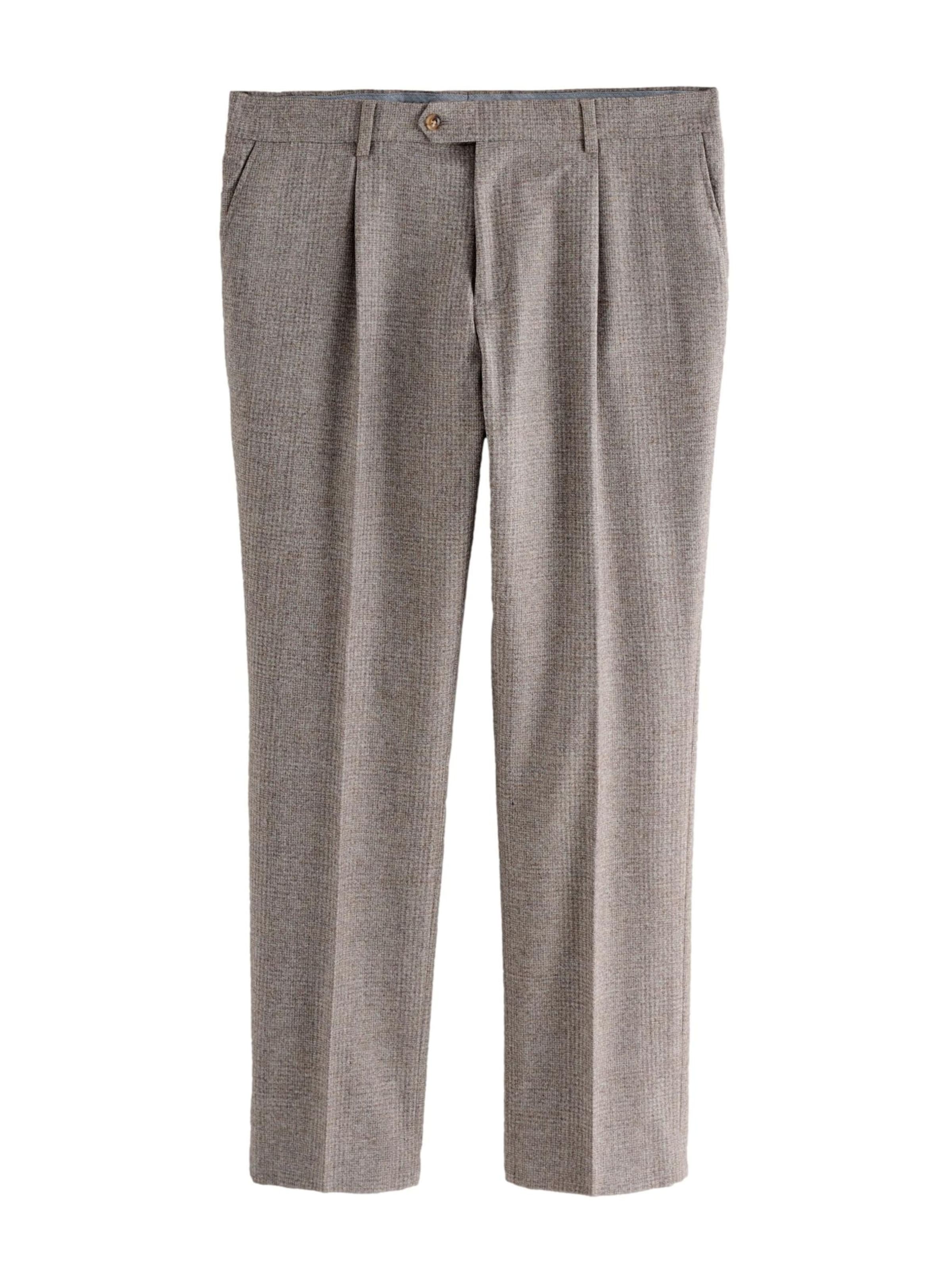 Next Trousers with creases in 44/Short in Light brown, Item view
