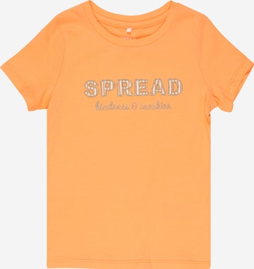 NAME IT Shirt 'Fami' in Orange: predná strana