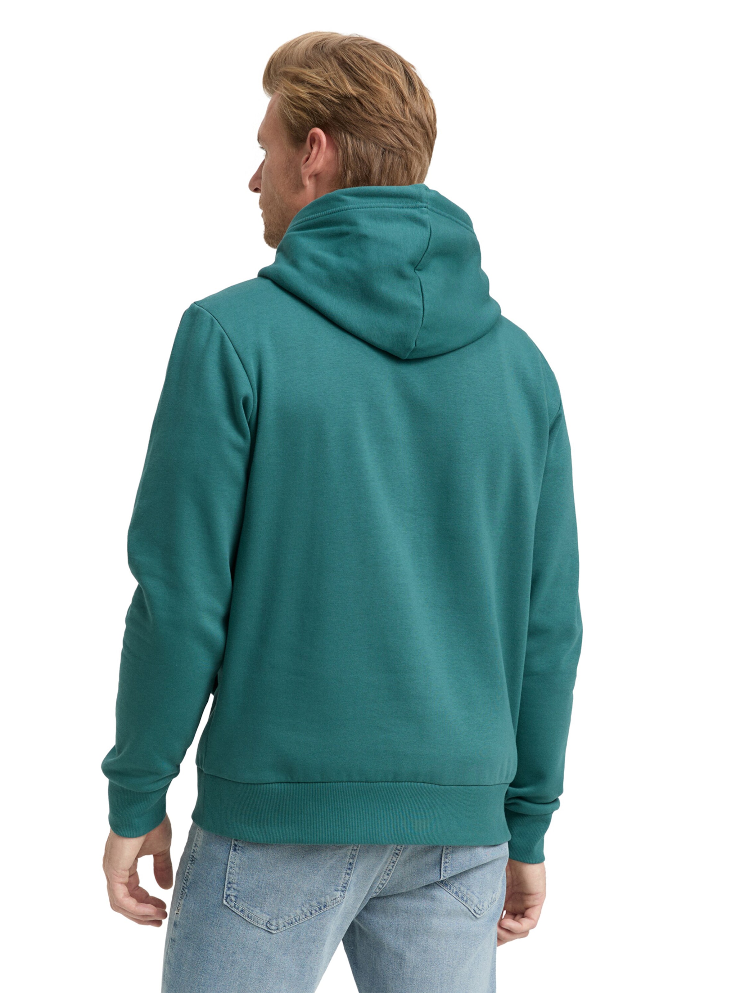 TOM TAILOR Sweatshirt in Green