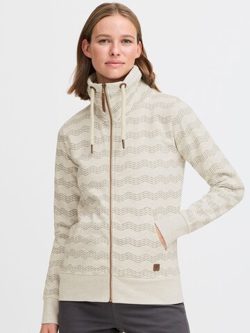 Oxmo Knit cardigan ' VANTA ' in Beige: front