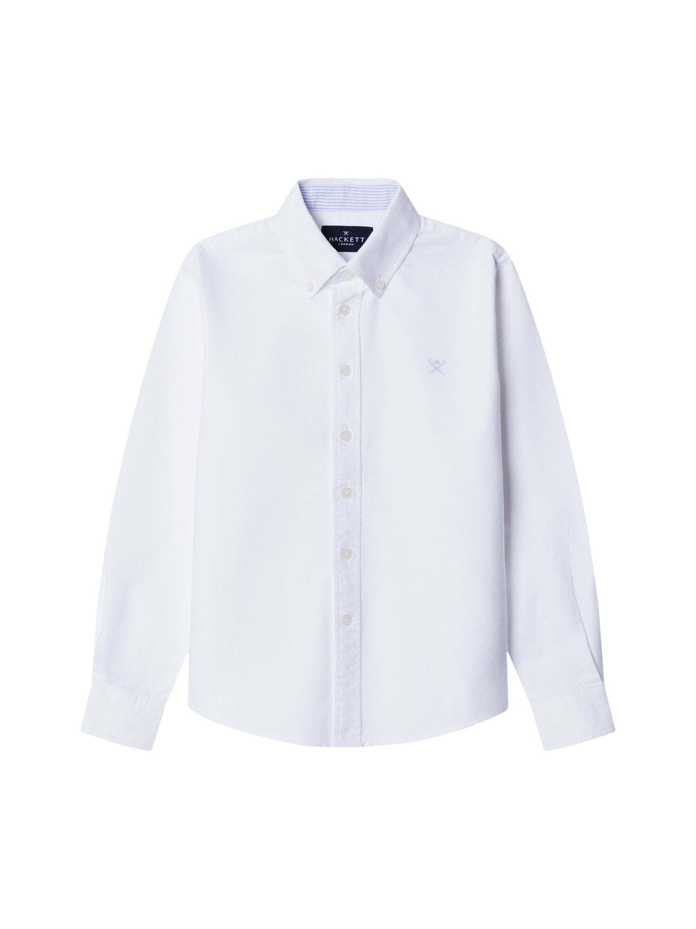 Hackett London Regular Fit Hemd 'Ess' in Weiß: Vorderseite