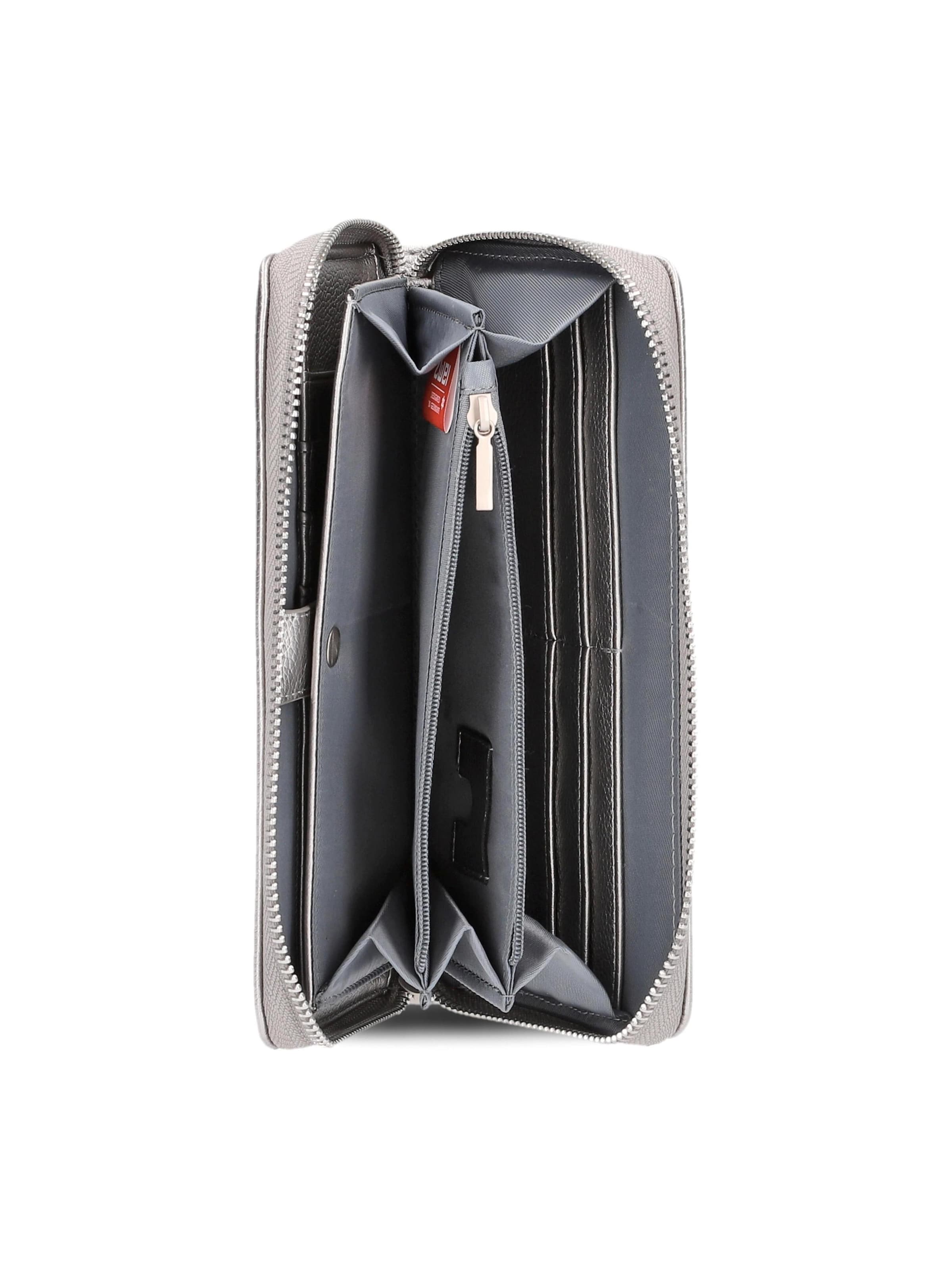 ZWEI - Cartera 'MADEMOISELLE.M MW2' en plata