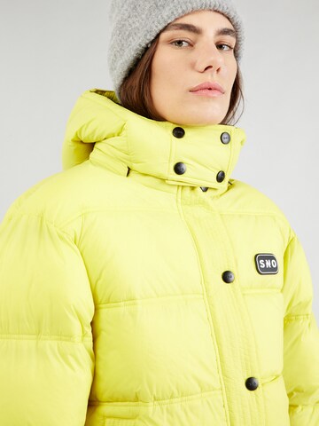 TOPSHOP Winter jacket in Yellow