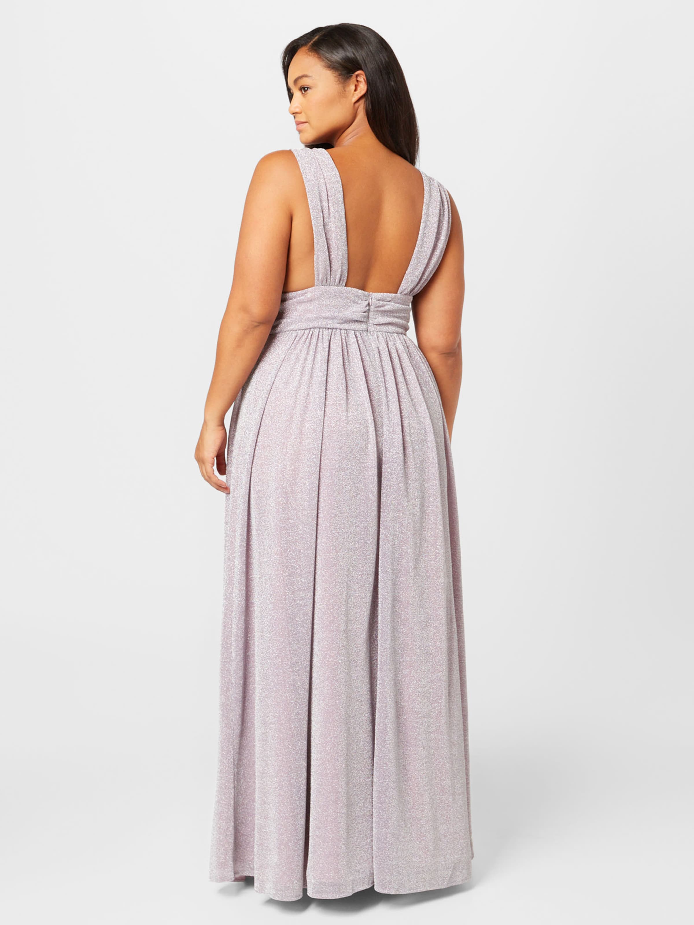 SWING Curve Evening Dress in Pastel Purple ABOUT YOU