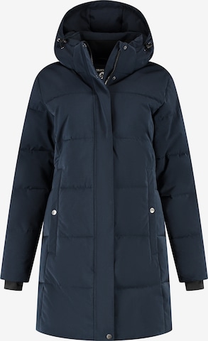 Travelin Vinterfrakke 'Rissne' i blå: forside