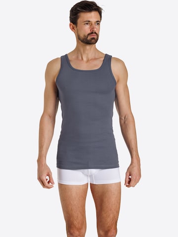 Haasis Bodywear Undershirt in Grey: front