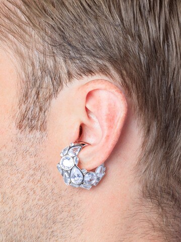 YParis - Pendientes 'Ear cuff Orion S' en plata