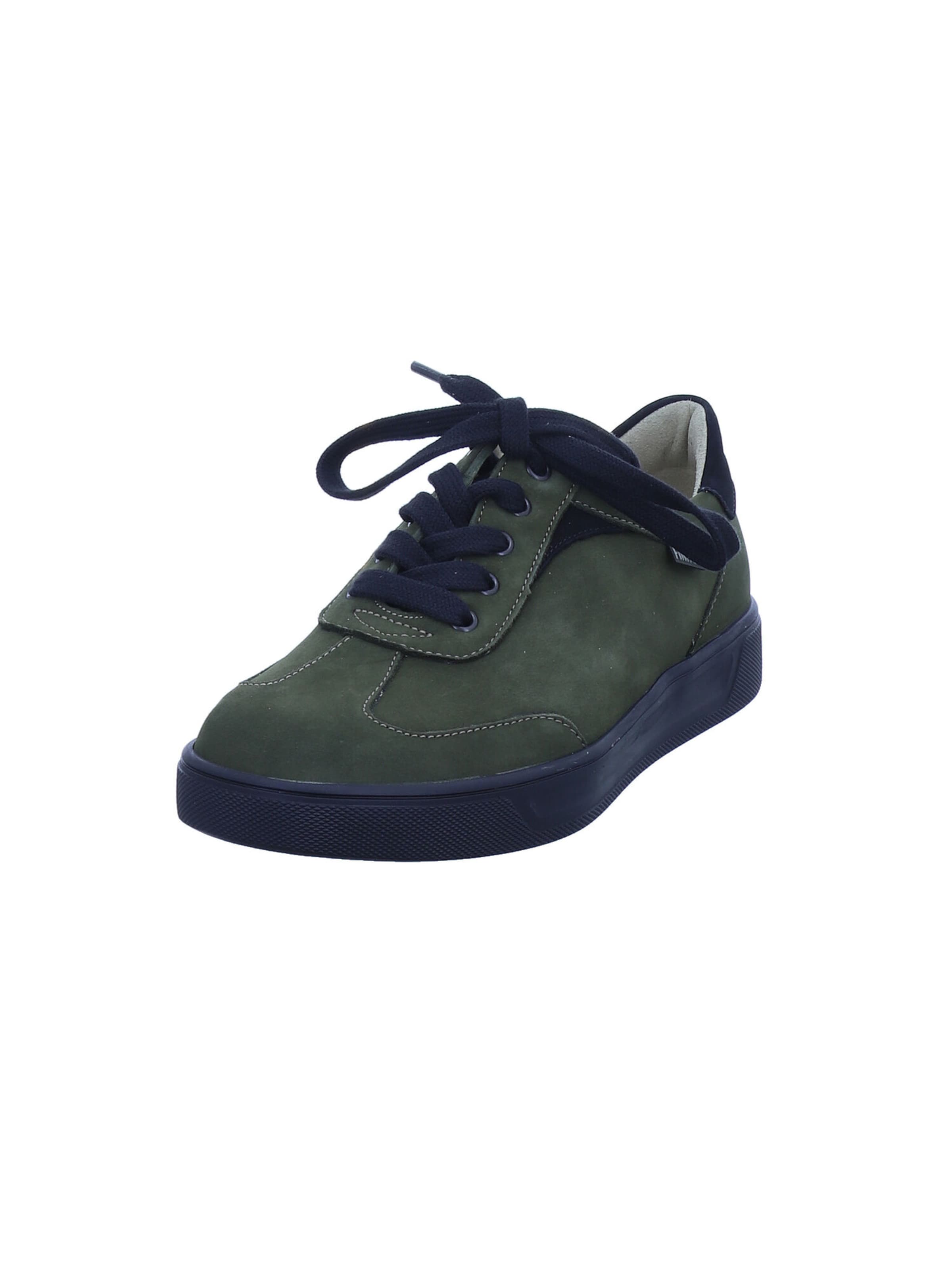 Finn Comfort Lace-Up Shoes 'INTERLAGOS' in Green: front