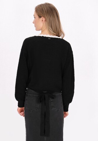 DreiMaster Vintage Knit cardigan in Black