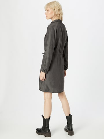 PULZ Jeans Shirt Dress 'EDITH' in Black