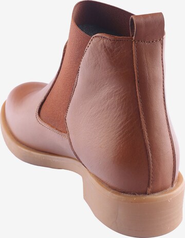 D.MoRo Shoes Chelsea Boots 'STANBL' in Brown