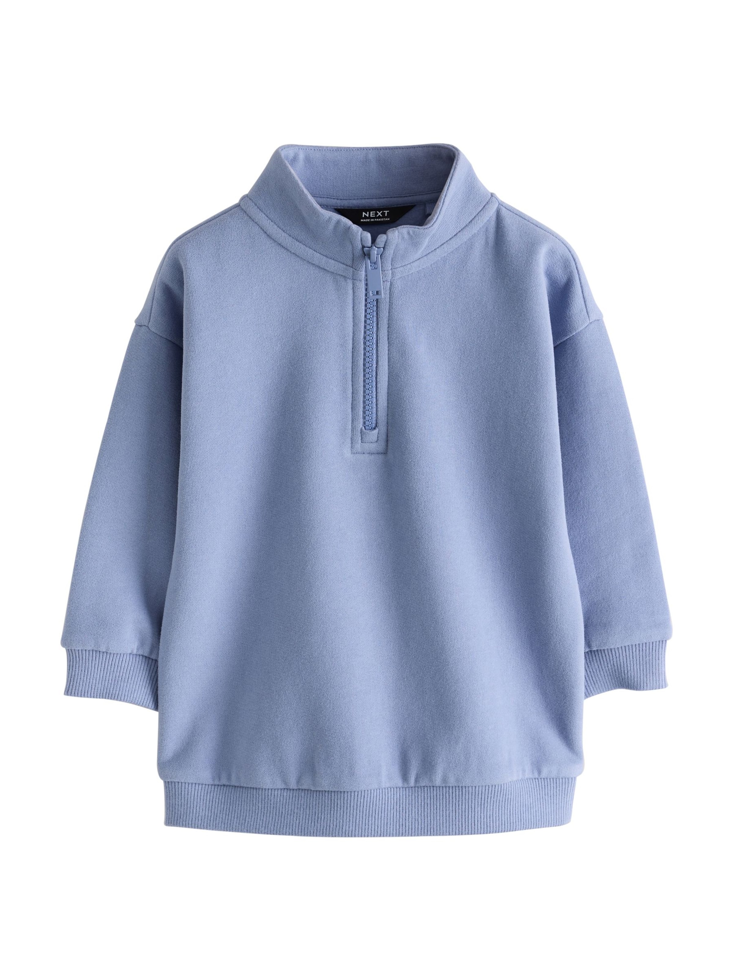 Next - Sudadera en azul: frente