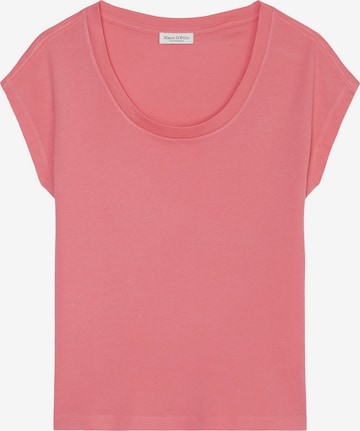 T-shirt Marc O'Polo en rose : devant