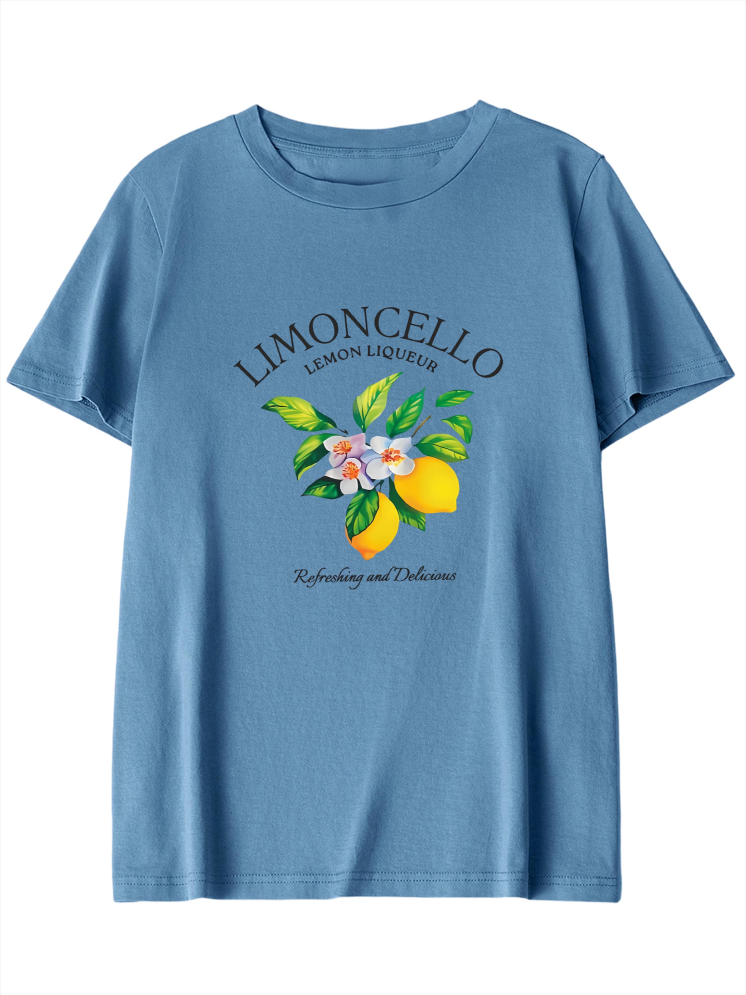 GORHEY T-shirt en XL/Regular en bleu, Vue avec produit