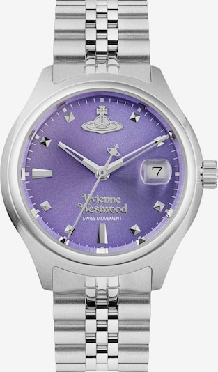 Vivienne Westwood Quarzuhr 'The Camberwell' in lila / silber, Produktansicht