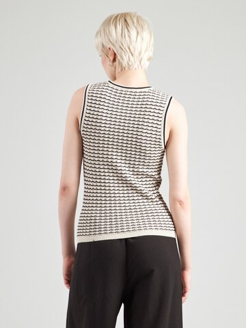OBJECT Knitted Top 'OBJESTER' in Beige