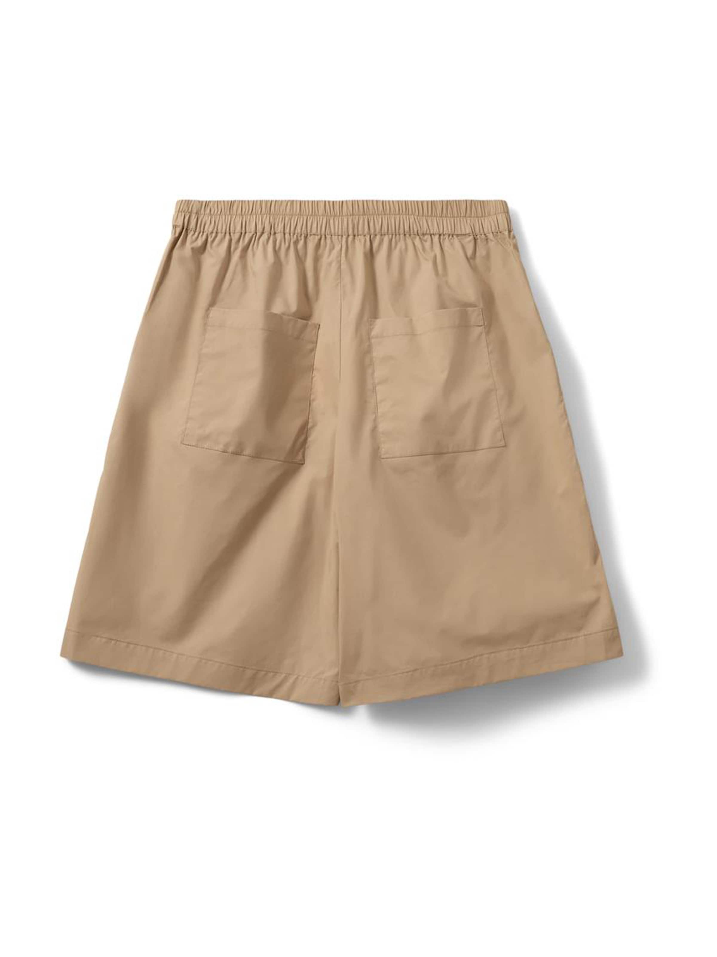 Loosefit Pantalon 'NEJAHS' Sofie Schnoor en beige