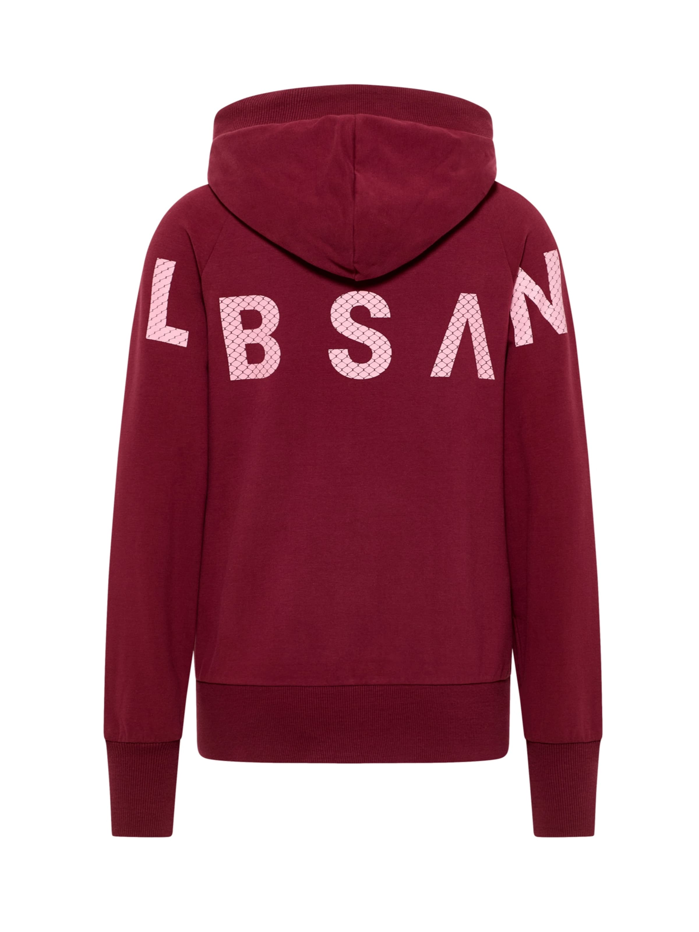 Elbsand Sweatjakke 'Kalea' i rød