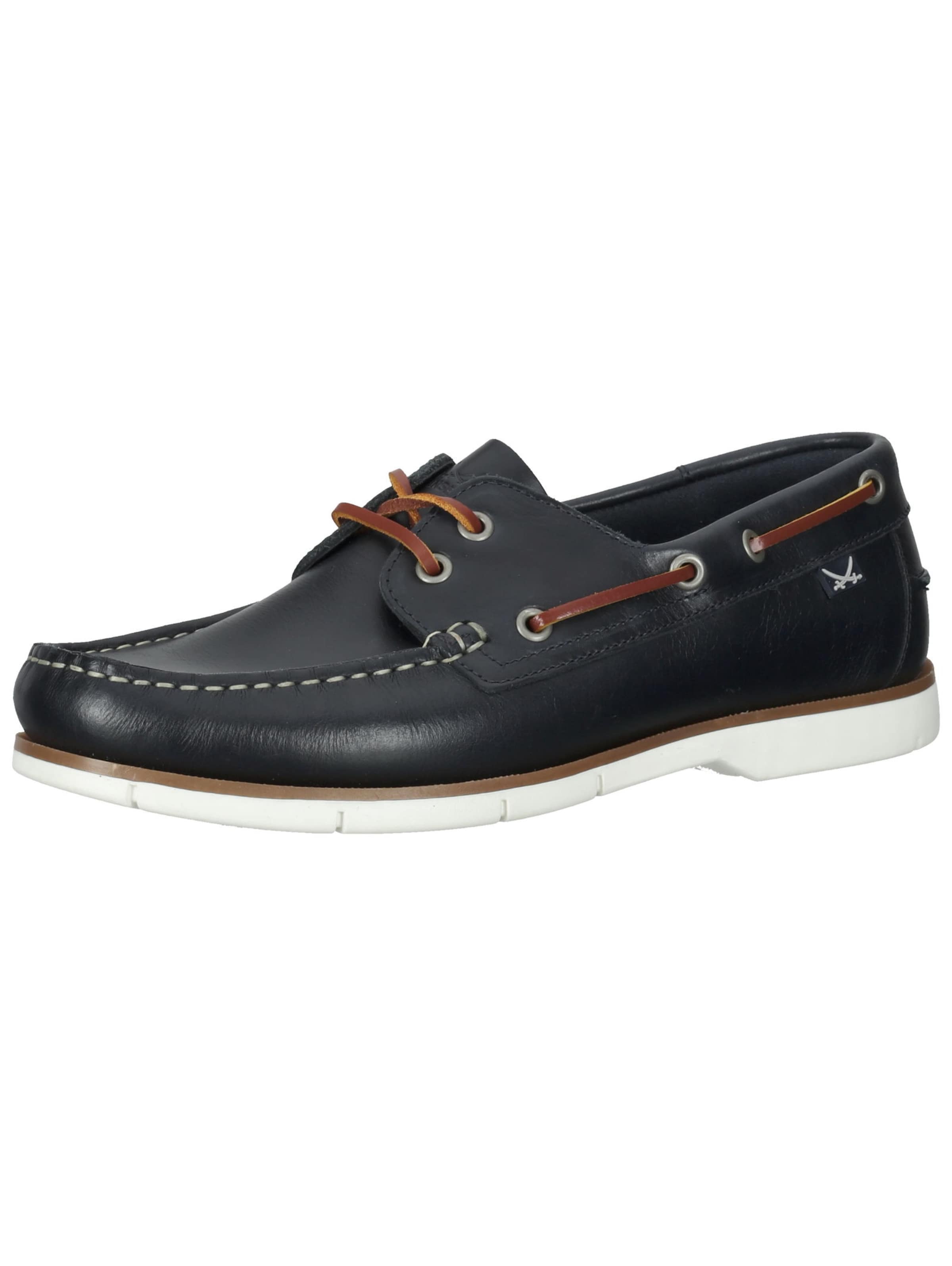 Mocassin SANSIBAR en bleu : devant