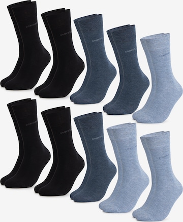 Chaussettes 'Philipp' Occulto en bleu : devant