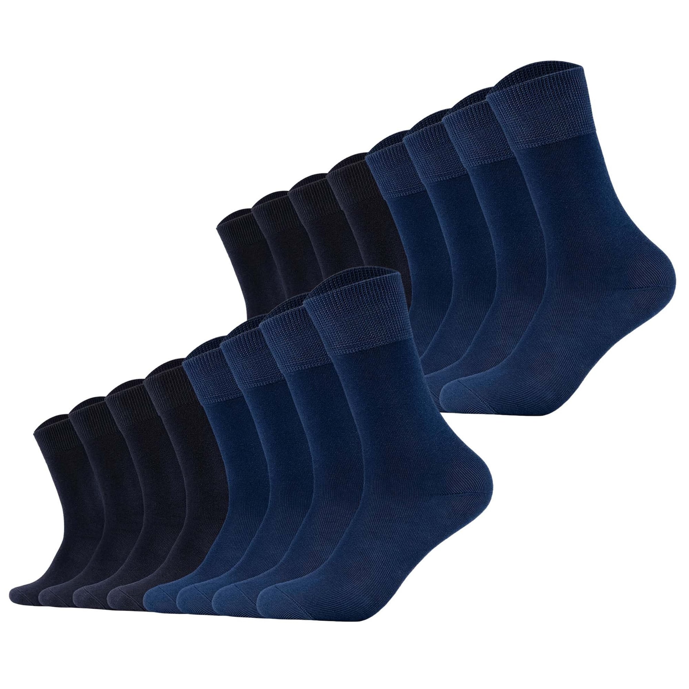 Calzino di s.Oliver in blu: frontale