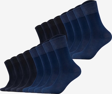 Calzino di s.Oliver in blu: frontale