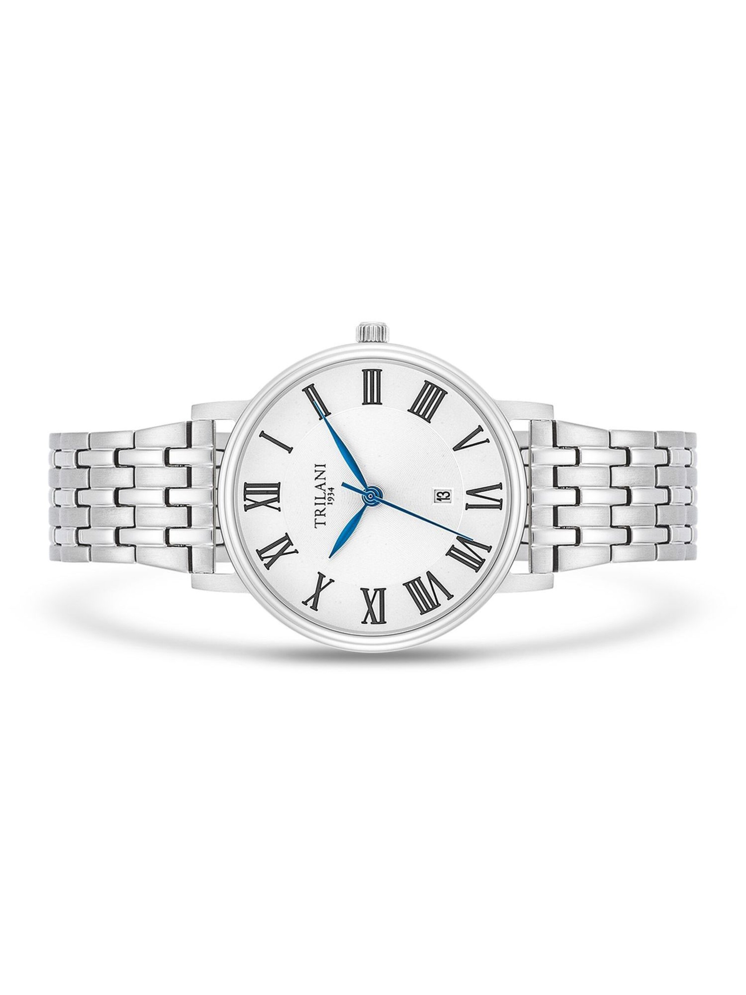 Trilani Analog Watch in Silver