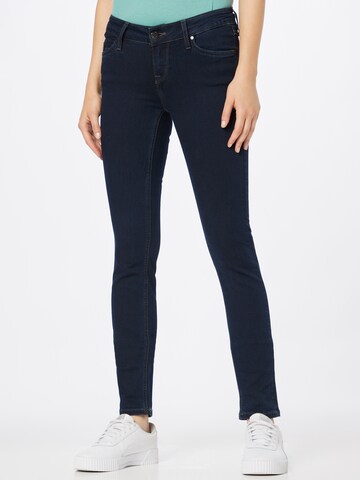 MUSTANG Skinny Jeans 'JASMIN' in Blauw: voorkant