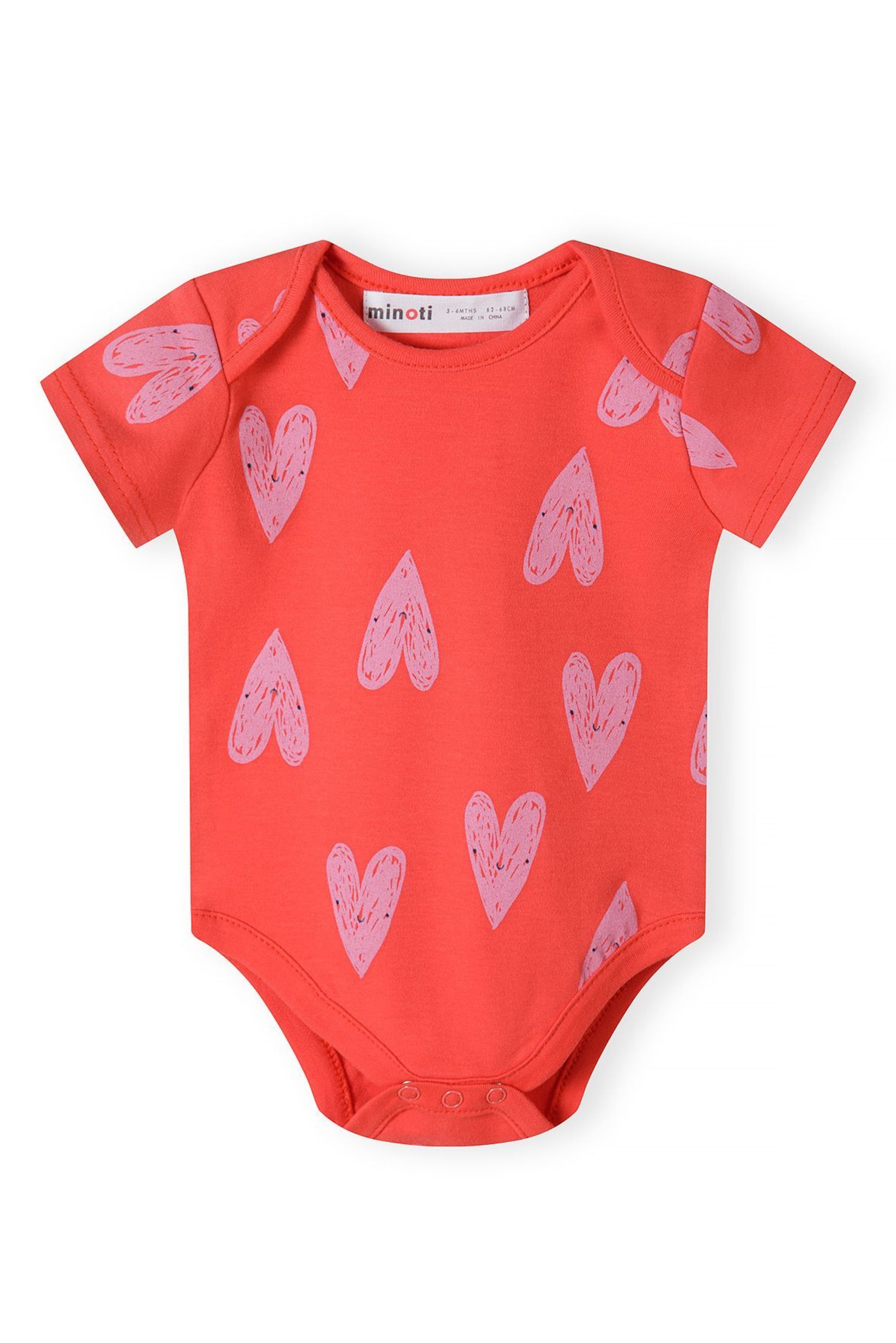 MINOTIDječji bodi - crvena boja