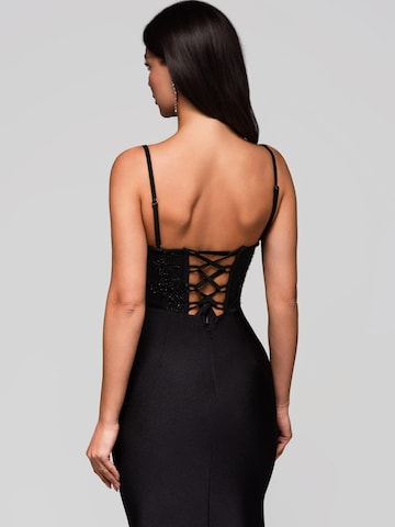 Ombre Abendkleid‌‌ in Schwarz
