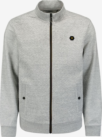 Veste de survêtement No Excess en gris : devant