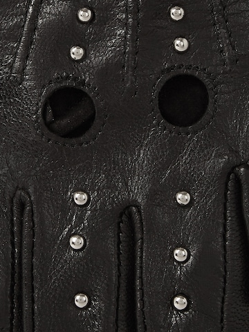Karl Lagerfeld Prstové rukavice – černá