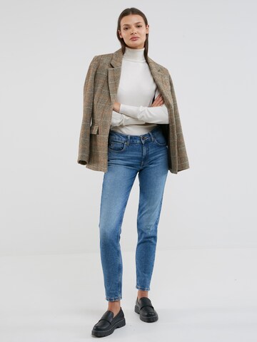 BIG STAR Tapered Jeans  'Maggie' in Blau