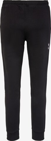 Hummel Tapered Sporthose in Schwarz