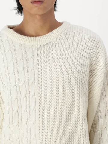 Comfort fit Camicia ' DPKnitted ' di Denim Project in bianco