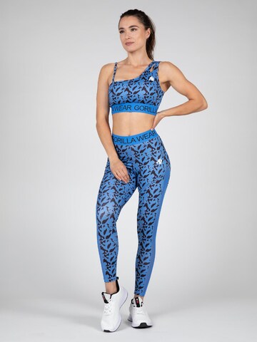 Bustier Soutien-gorge 'Osseo' Gorilla Wear en bleu