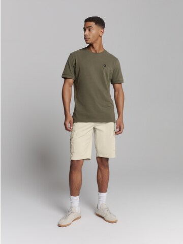 No Excess Regular Trousers in White