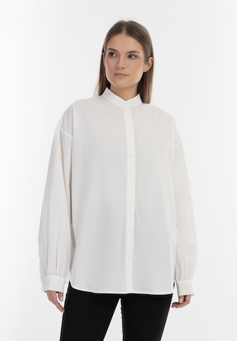 Camicia da donna 'Teylon' di RISA in bianco: frontale