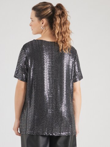 ONLY Carmakoma Blouse 'CARLOLINA' in Zwart