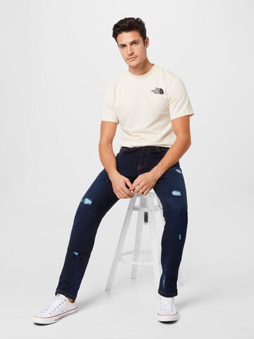 INDICODE JEANS Slimfit Džíny 'Edwards' – modrá