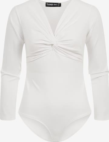 Body a maglietta di Cloud5ive in bianco: frontale