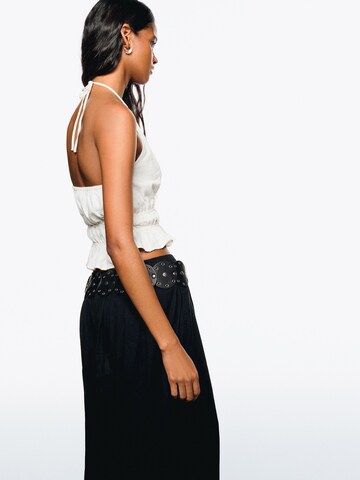 Haut Bershka en blanc